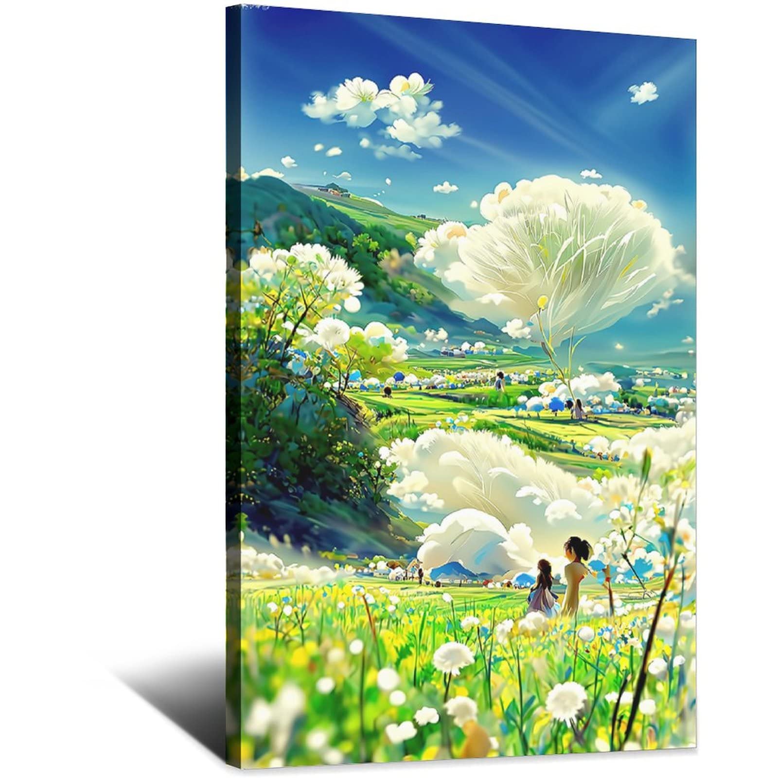 Amazon｜爽やかで癒される夏の風景を描いたアートなイラスト